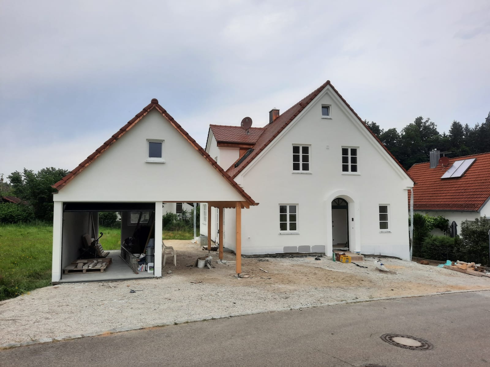 Fertiggestelltes Einfamilienhaus in Reichertshausen